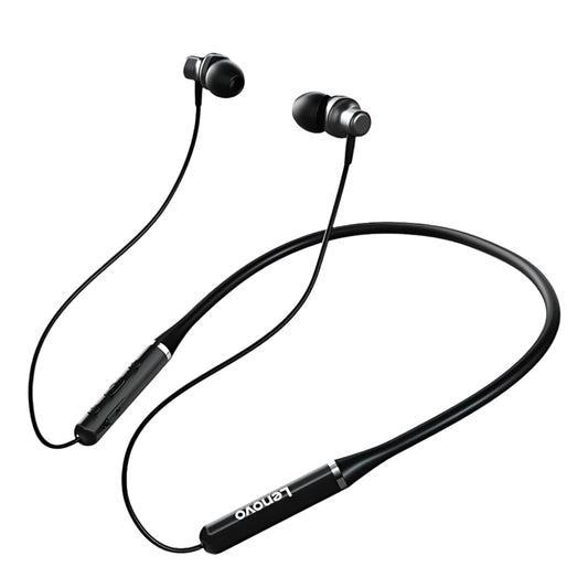 Lenovo He05x 2 Bluetooth 5.0 Earphones Hifi Magnetic Neckband Headset (black)